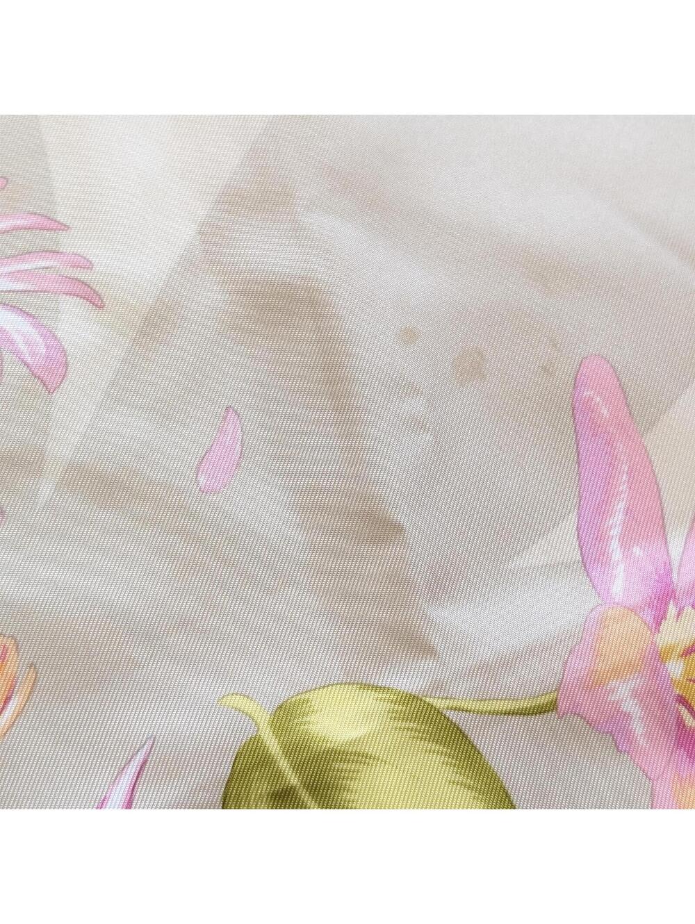 Vintage Patek Philippe "Les Metiers D'art" Silk Scarf with Floral Pattern - Picture 8 of 9